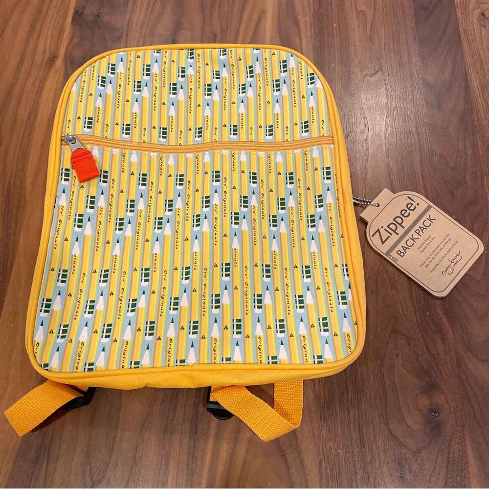 NWT Sugarbooger Backpack - Pencil Motif